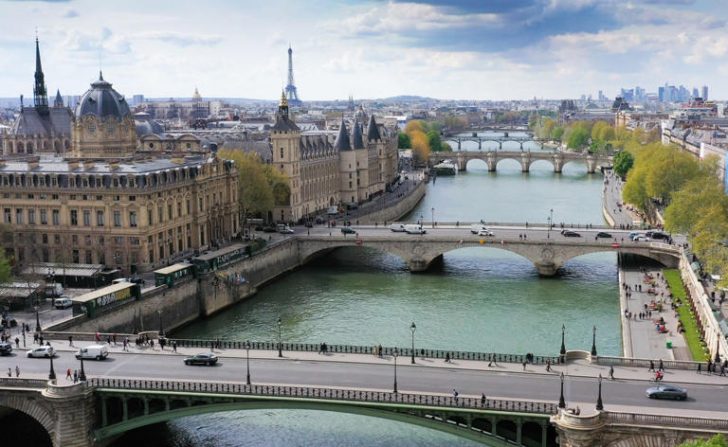 Paris river protest