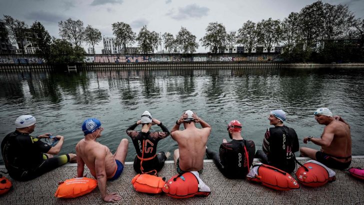 Paris river protest